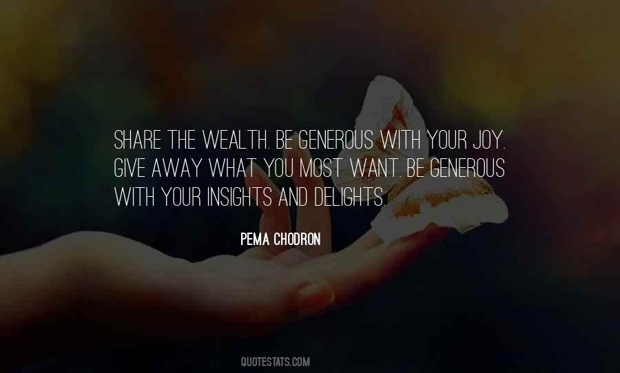 Share The Wealth Quotes #1836507