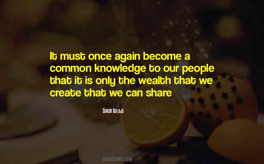 Share The Wealth Quotes #309938