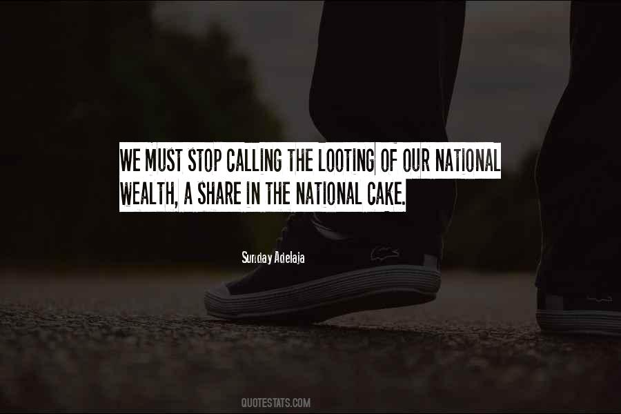 Share The Wealth Quotes #580143