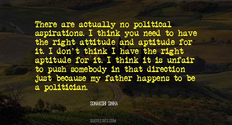 Attitude Vs Aptitude Quotes #1851815