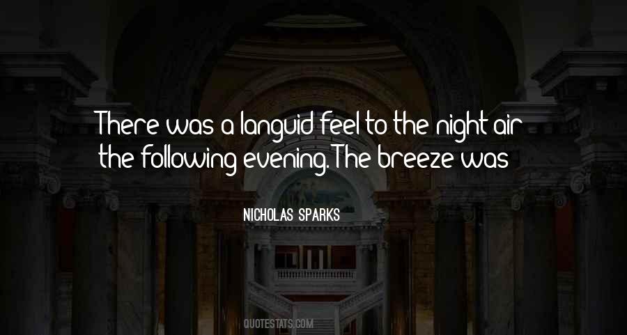 Night Air Quotes #547851