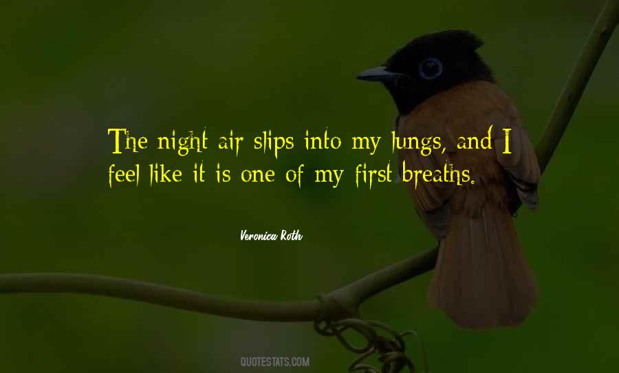 Night Air Quotes #751380