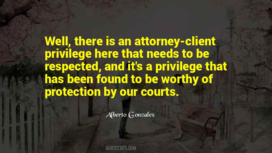 Attorney Client Quotes #485901