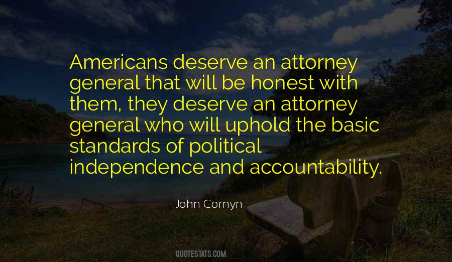 Attorney General Quotes #930729