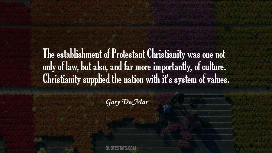 The Protestant Establishment Quotes #1360155