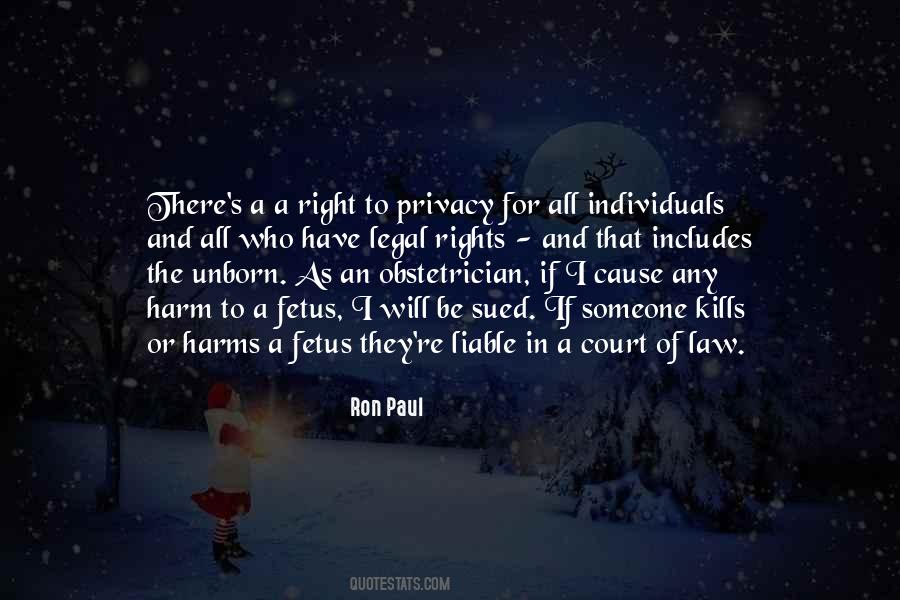 Privacy Law Quotes #1097763