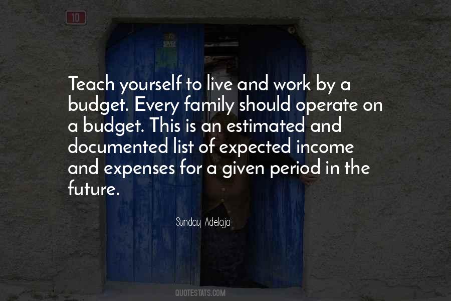 Family Income Quotes #1036661