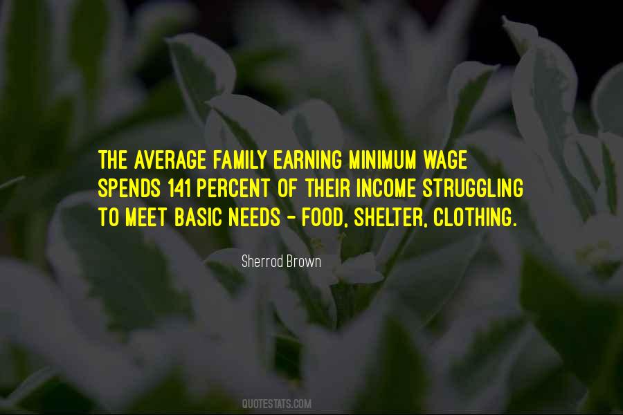 Family Income Quotes #1126384