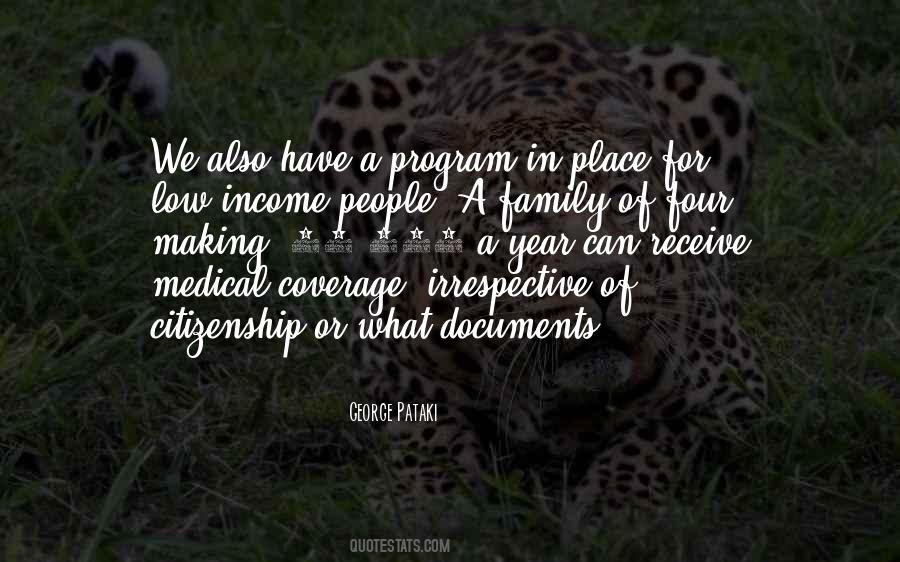Family Income Quotes #1294189