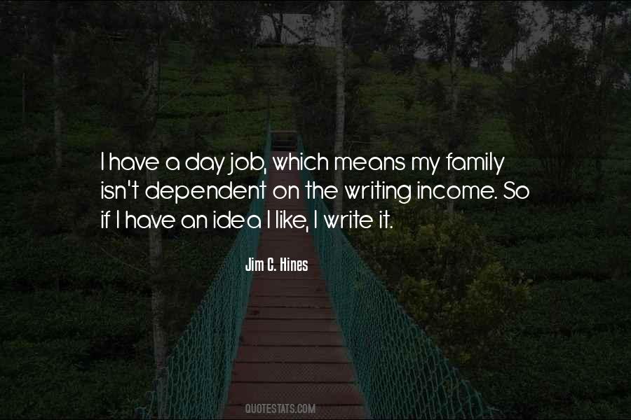 Family Income Quotes #1622195
