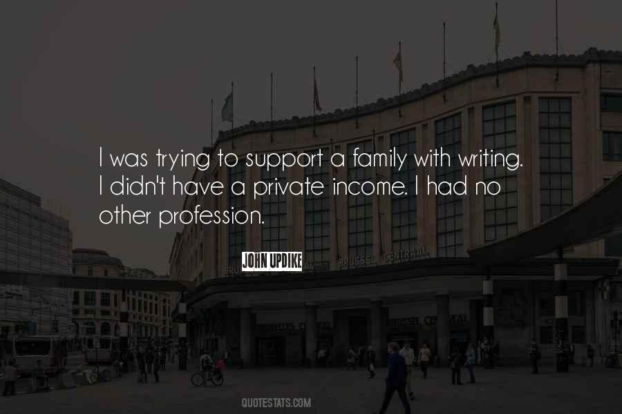 Family Income Quotes #332507