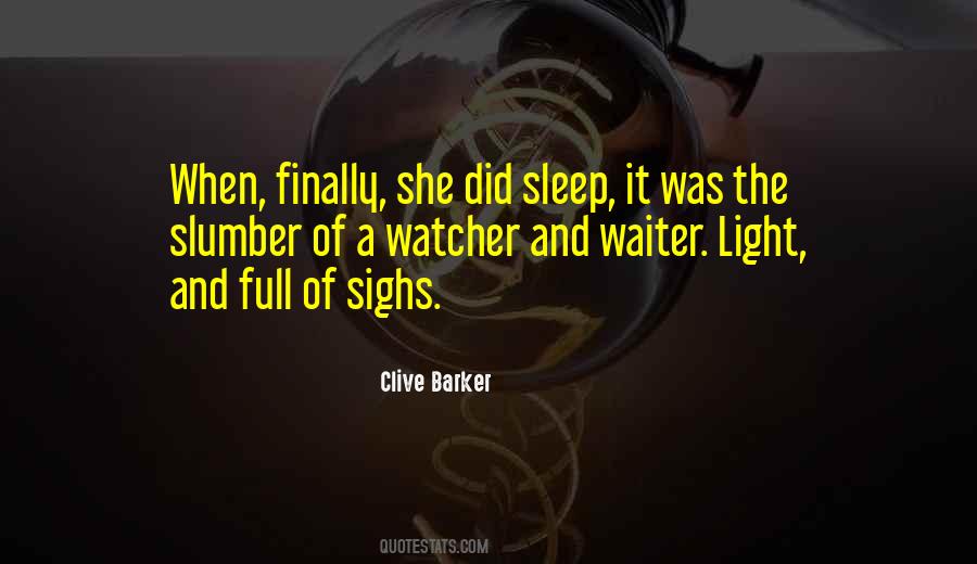 Slumber Sleep Quotes #1565440