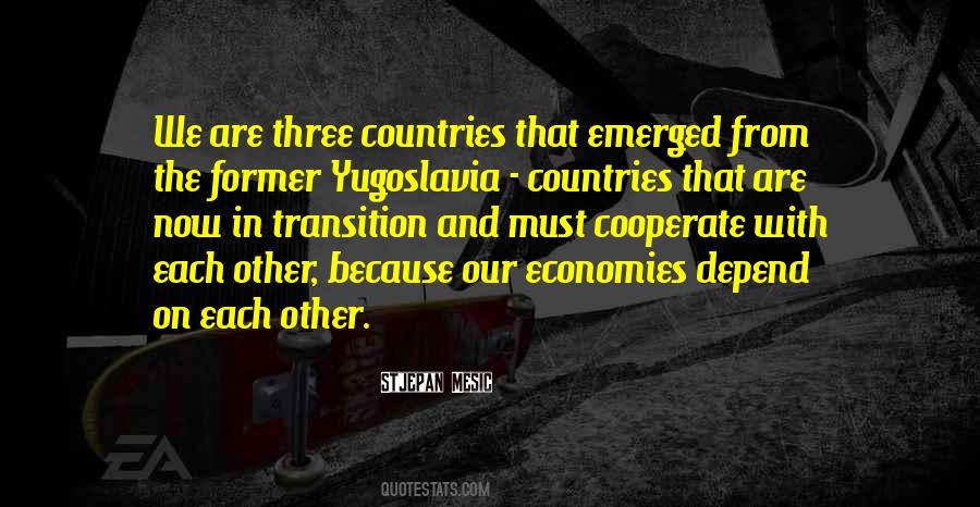 Yugoslavia Countries Quotes #448844