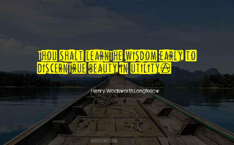 Learn To Discern Quotes #70597