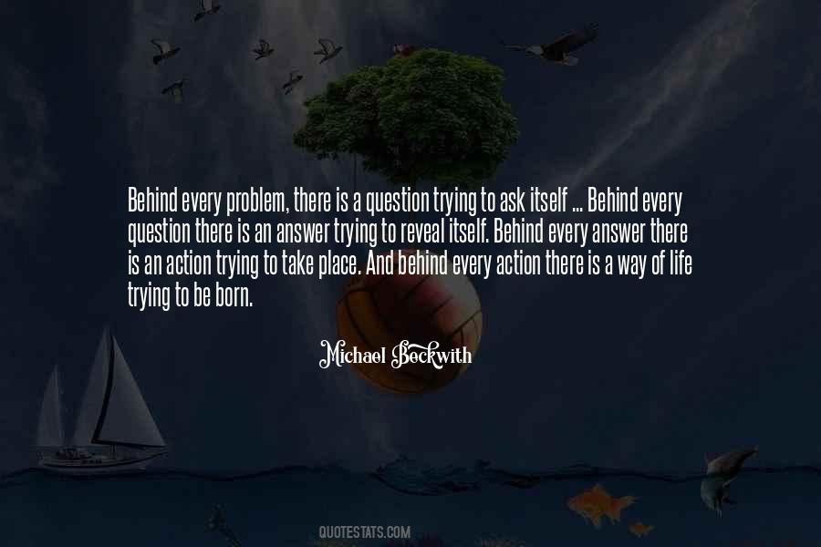 An Answer Quotes #1302633