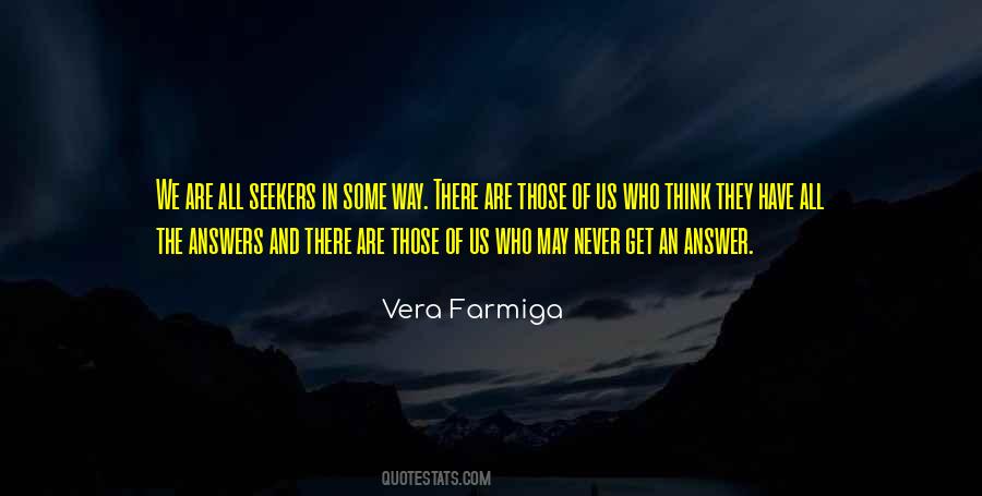 An Answer Quotes #1395160