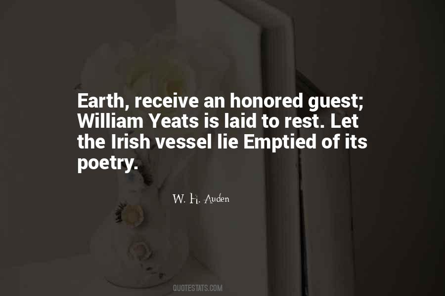 Auden Poetry Quotes #1610149