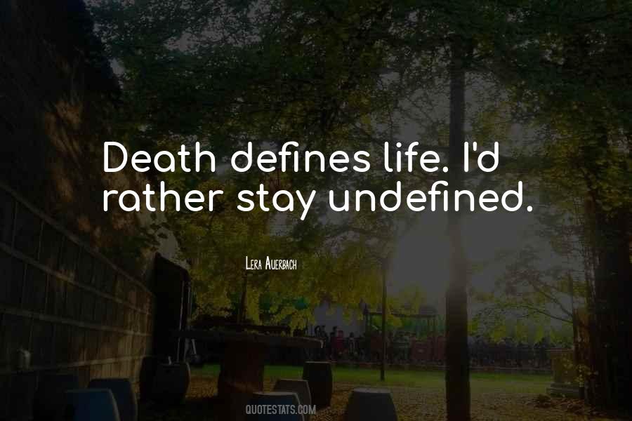 Death Poetry Quotes #1103057