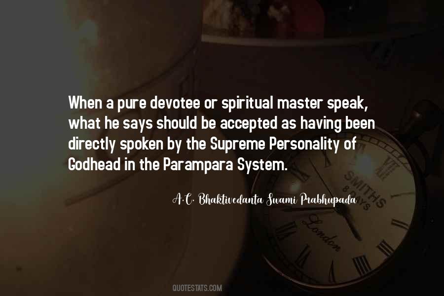 Spiritual Master Quotes #1431357