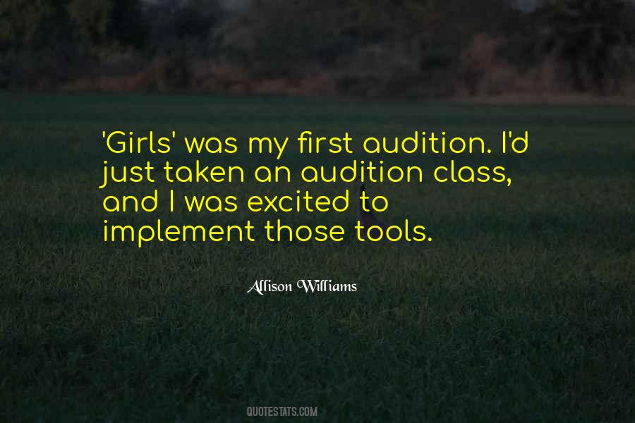 Audition Quotes #1382369