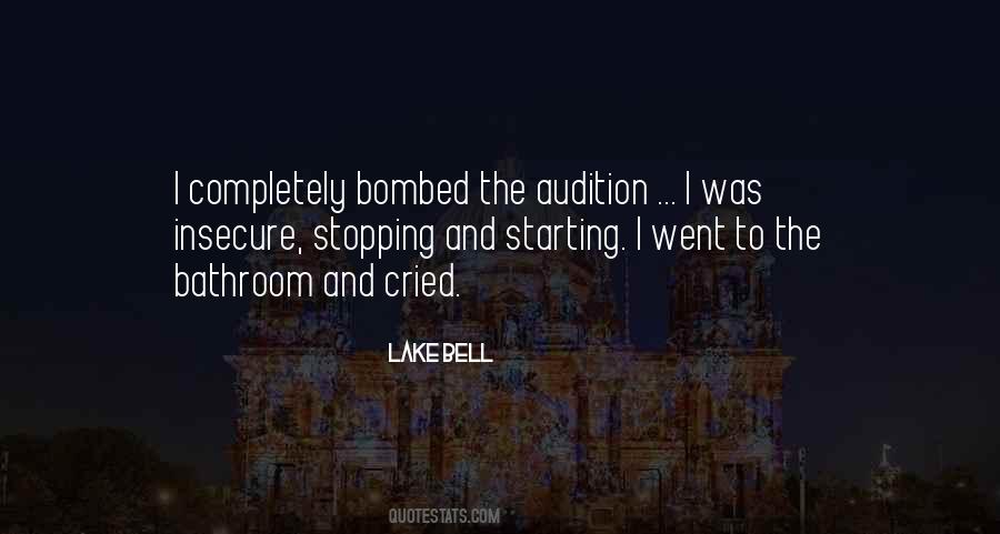 Audition Quotes #1408600