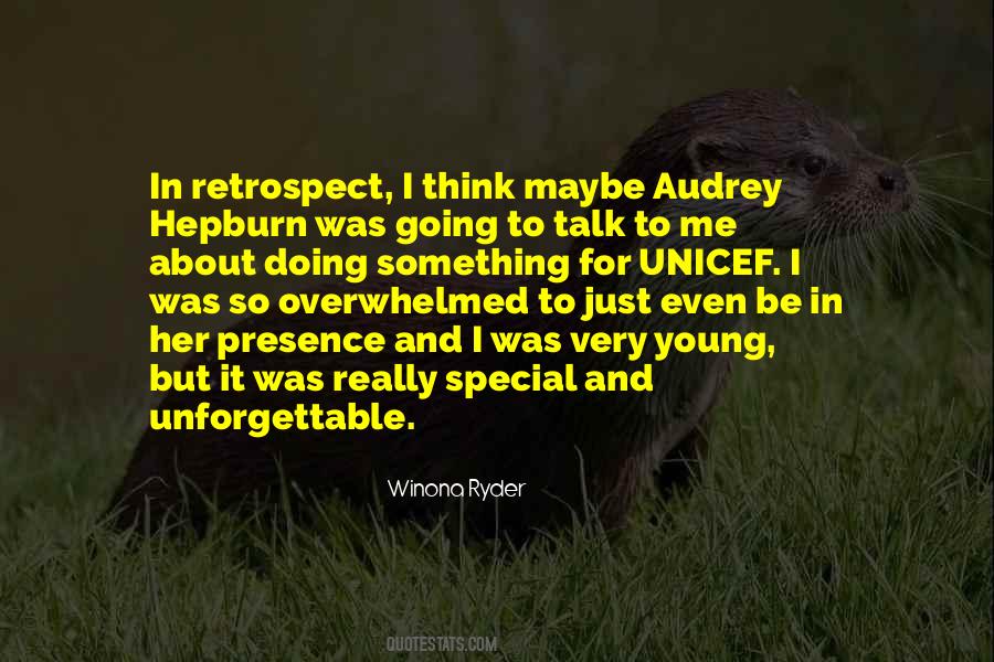 Audrey Hepburn Unicef Quotes #1319545