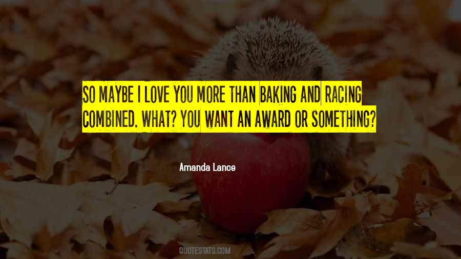 I Love Baking Quotes #143708