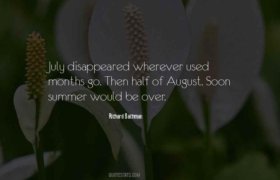 August Summer Quotes #637120