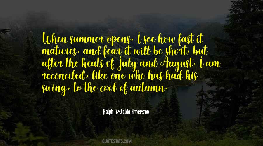 August Summer Quotes #93083