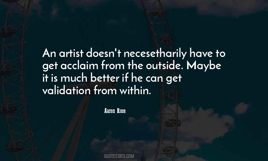 Quotes About Validation From Others #166436