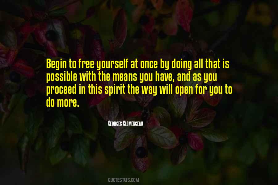 Open The Way For Quotes #921472