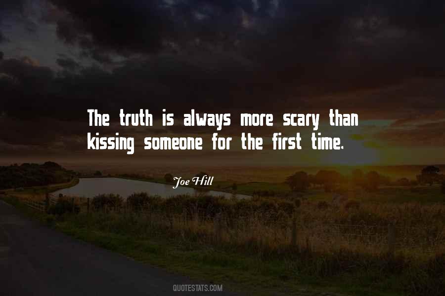 Kissing Truth Quotes #443521