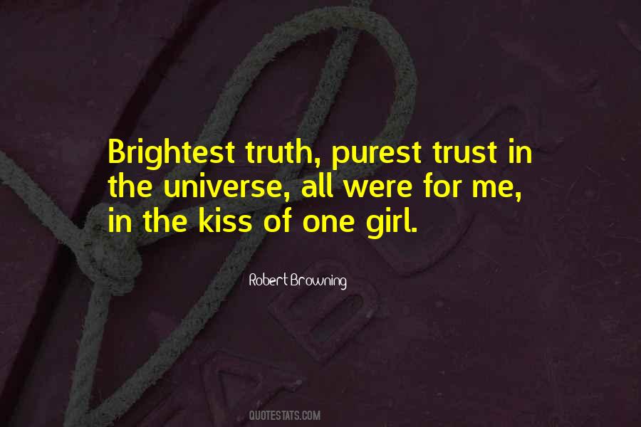 Kissing Truth Quotes #473172