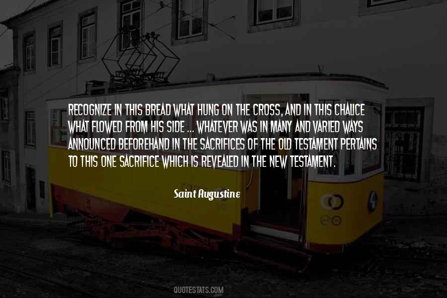 Augustine Eucharist Quotes #509971