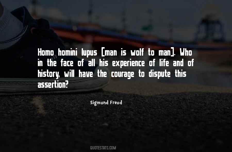 Wolf And Man Quotes #1685723