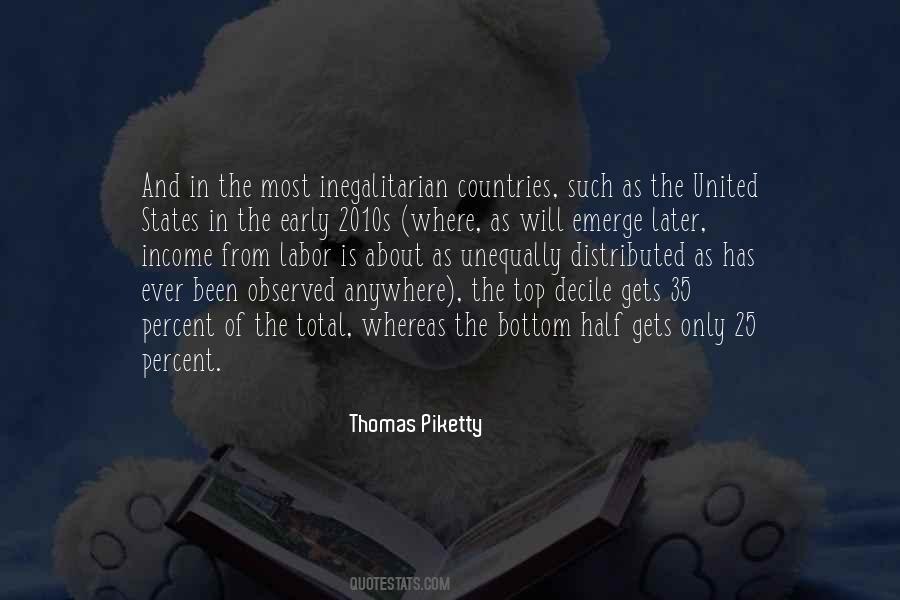 Piketty Income Quotes #1837393