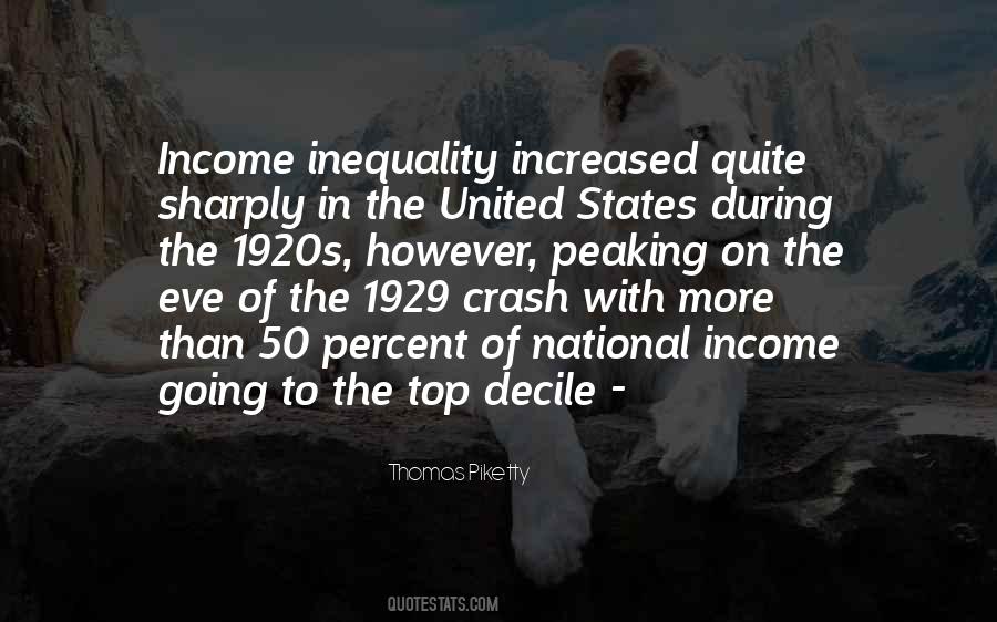 Piketty Income Quotes #421095