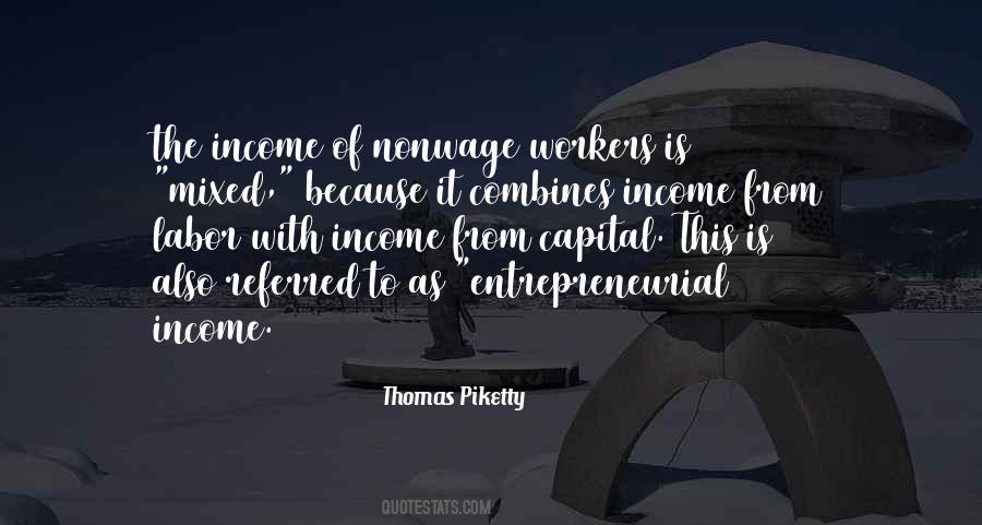 Piketty Income Quotes #915703