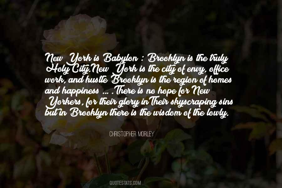 City Of Quotes #1308461