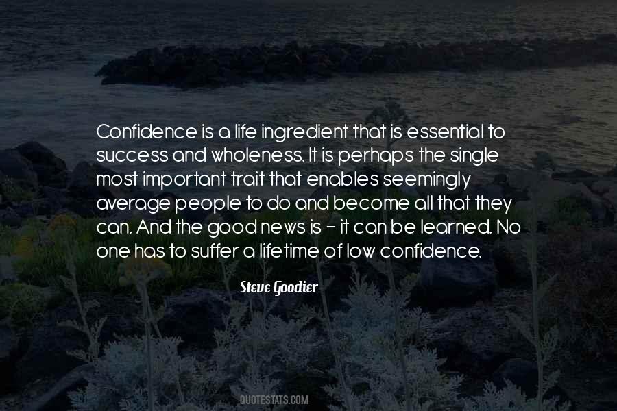 Low Confidence Quotes #221863