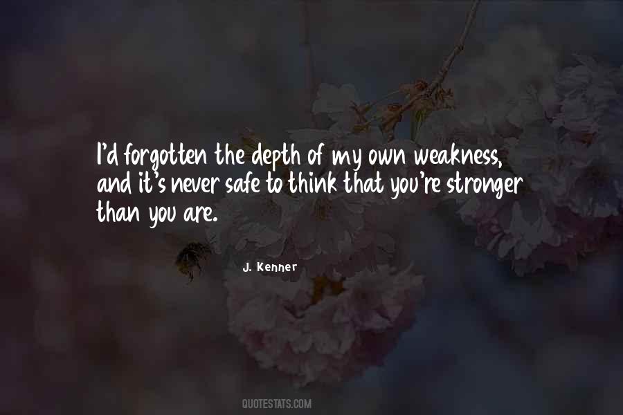 You Are Stronger Quotes #66288