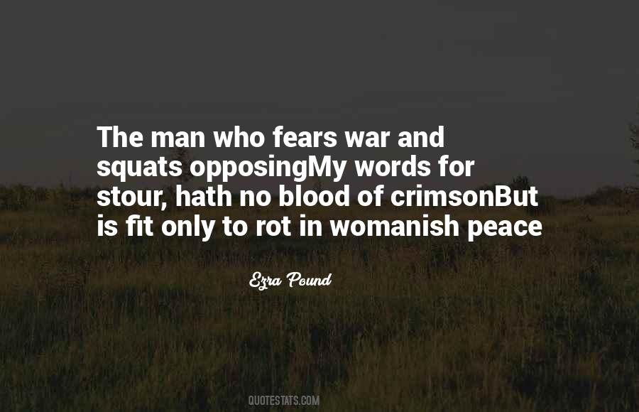 Peace War Quotes #59431