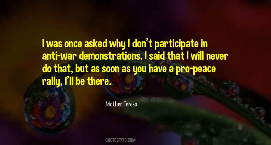 Peace War Quotes #87846