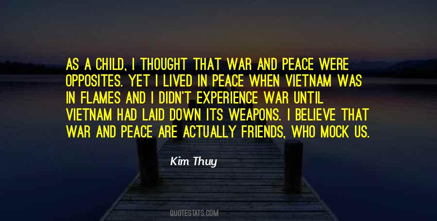 Peace War Quotes #97448