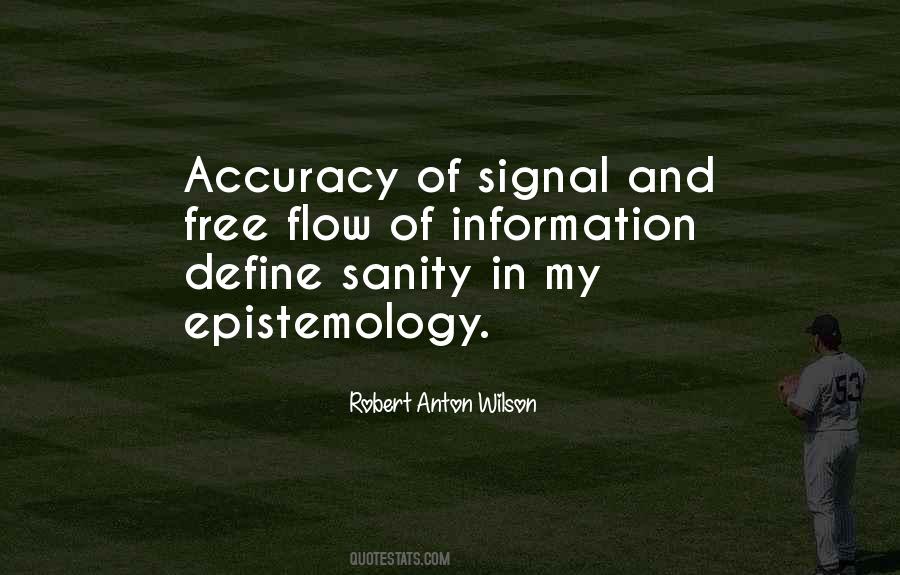 Epistemology Of Information Quotes #1692513