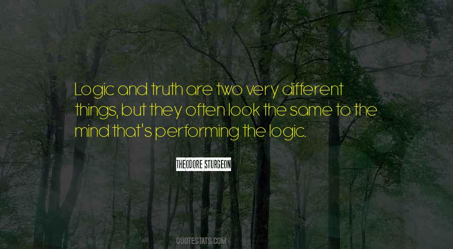 Different And The Same Quotes #103857
