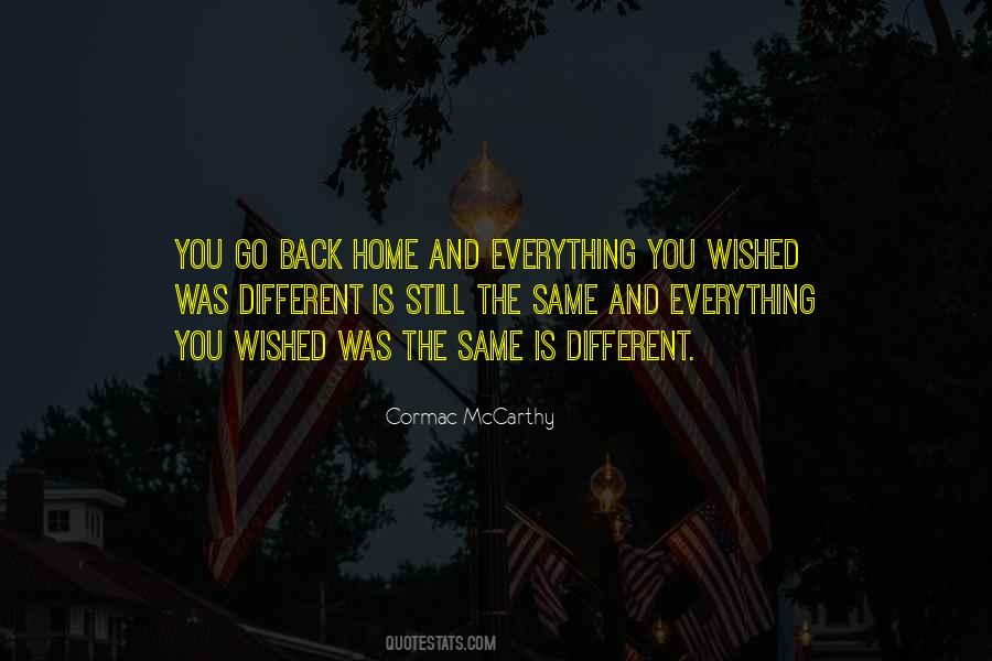 Different And The Same Quotes #140743