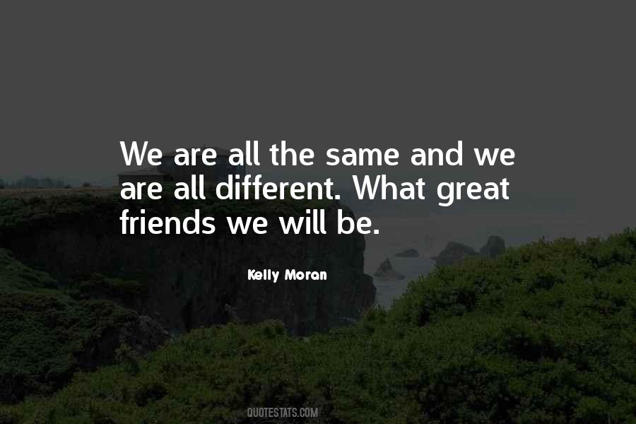 Different And The Same Quotes #153152