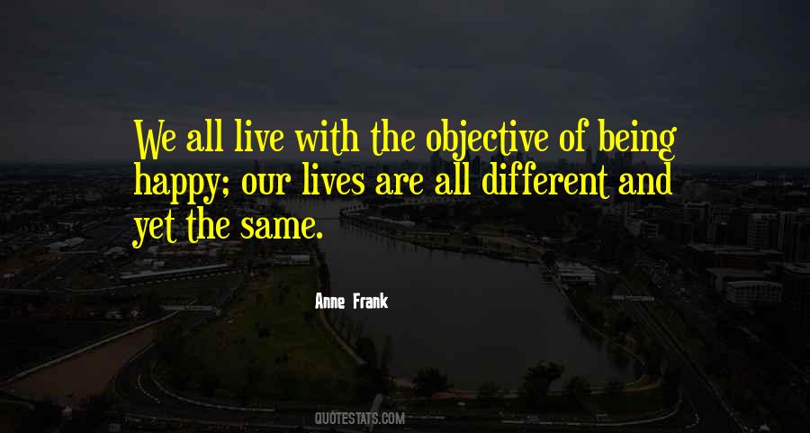 Different And The Same Quotes #164733