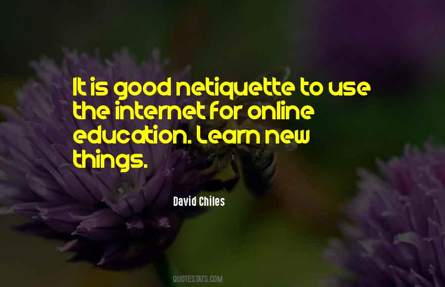 Internet Netiquette Quotes #1247265